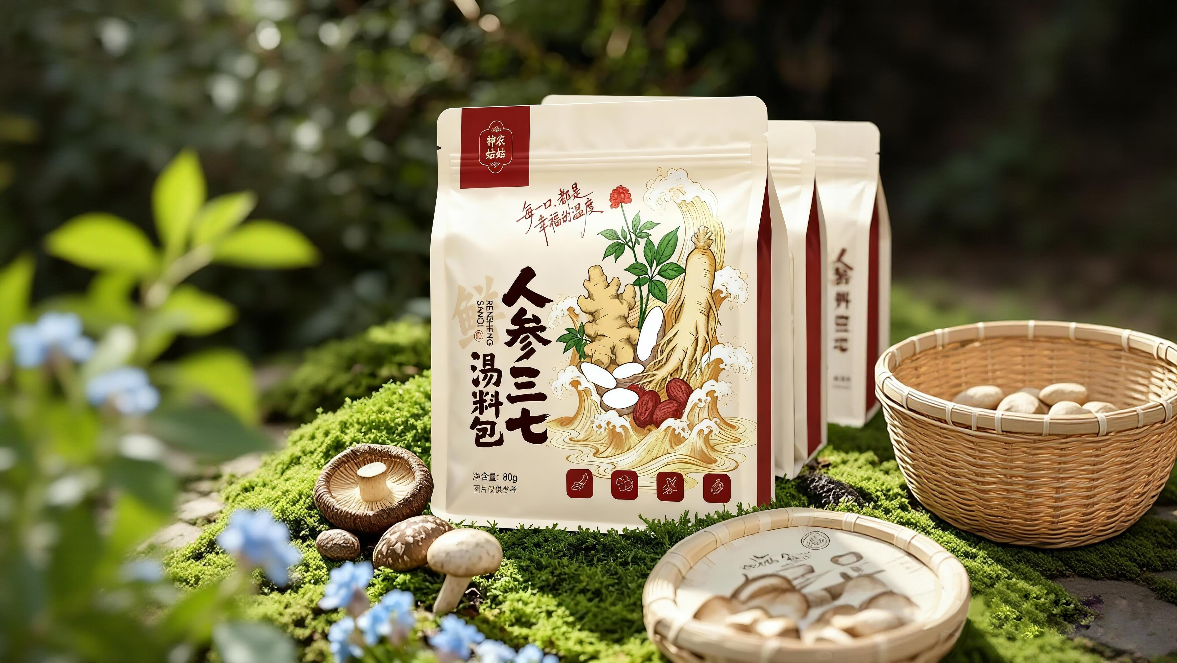 人参三七汤料包