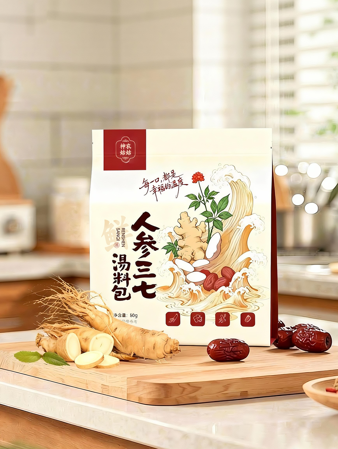 人参三七汤料包