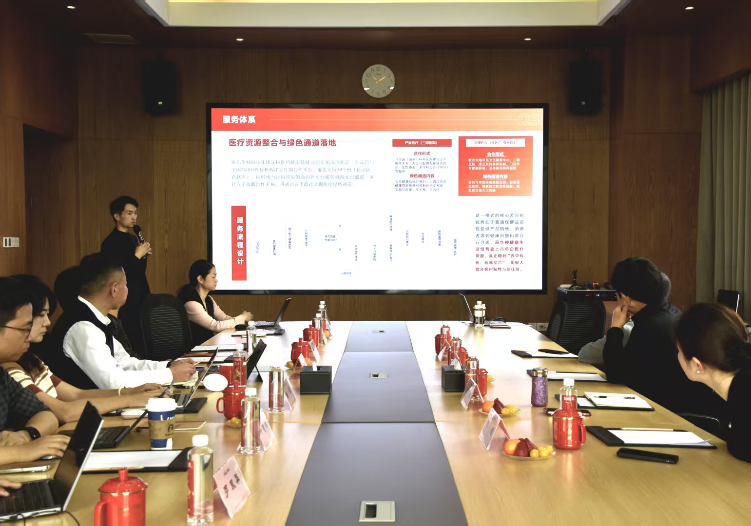 江西正康医药集团领导一行莅临华神科技考察交流